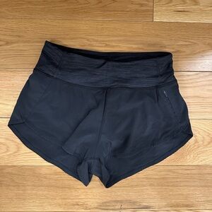 Women's Black Athletic Shorts